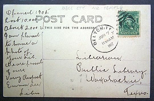 Carnegie_Library_1907_reverse_Belton.jpg